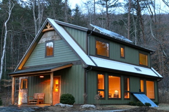 passive solar house